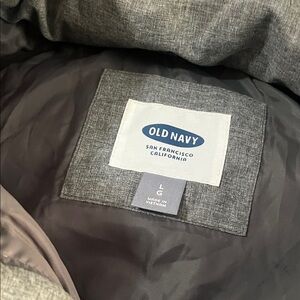 Old Navy Charcoal Outerwear